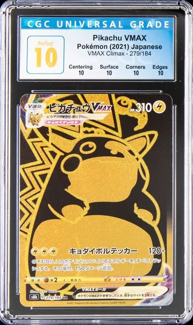 2021 Vmax Climax Pikachu Vmax #279 card image