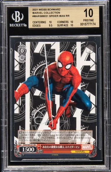 2021 Weiss Schwarz Marvel Collection Spider-Man #MARS89031 card image