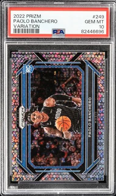 2022-22 Panini Prizm Paolo Banchero Variation #249 card image