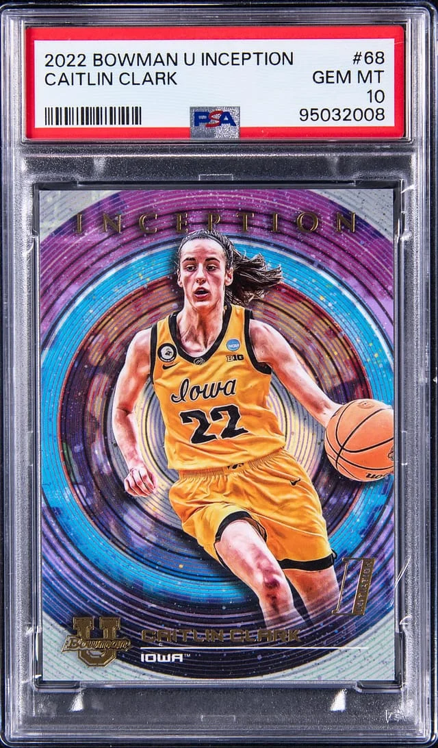 2022-23 Bowman Caitlin Clark U Inception #68 card image