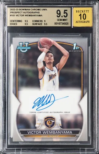 2022-23 Bowman Chrome University Prospect Autographs #no-number card image