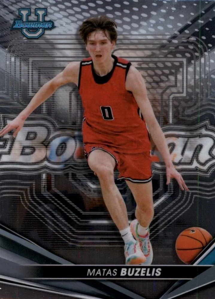 2022-23 Bowman University Best Matas Buzelis #69 card image