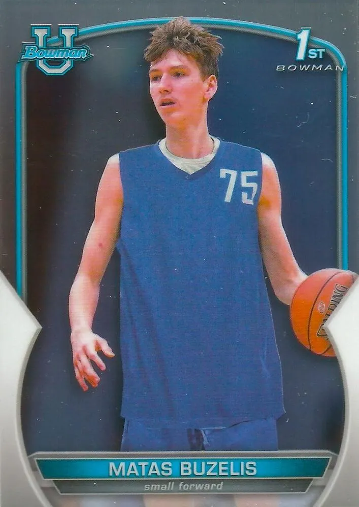 2022-23 Bowman University Chrome Matas Buzelis #84 card image