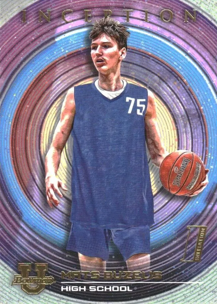 2022-23 Bowman University Inception Matas Buzelis #57 card image