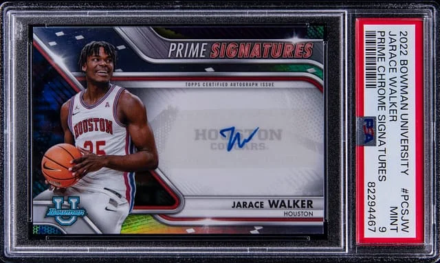 2022-23 Bowman University Jarace Walker Prime Chrome Signatures #PCSJW card image
