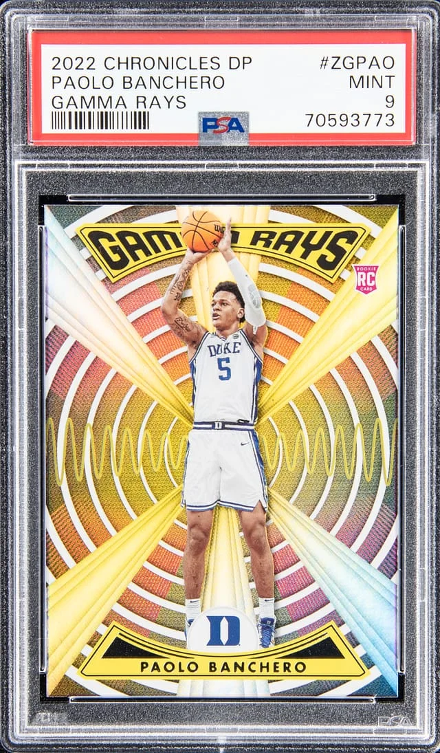 2022-23 Chronicles Paolo Banchero Gamma Rays #ZGPAO card image