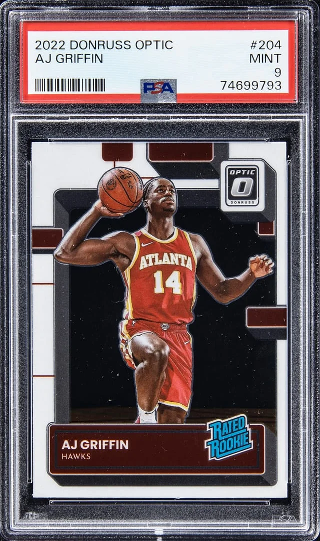 2022-23 Donruss Optic AJ Griffin #204 card image