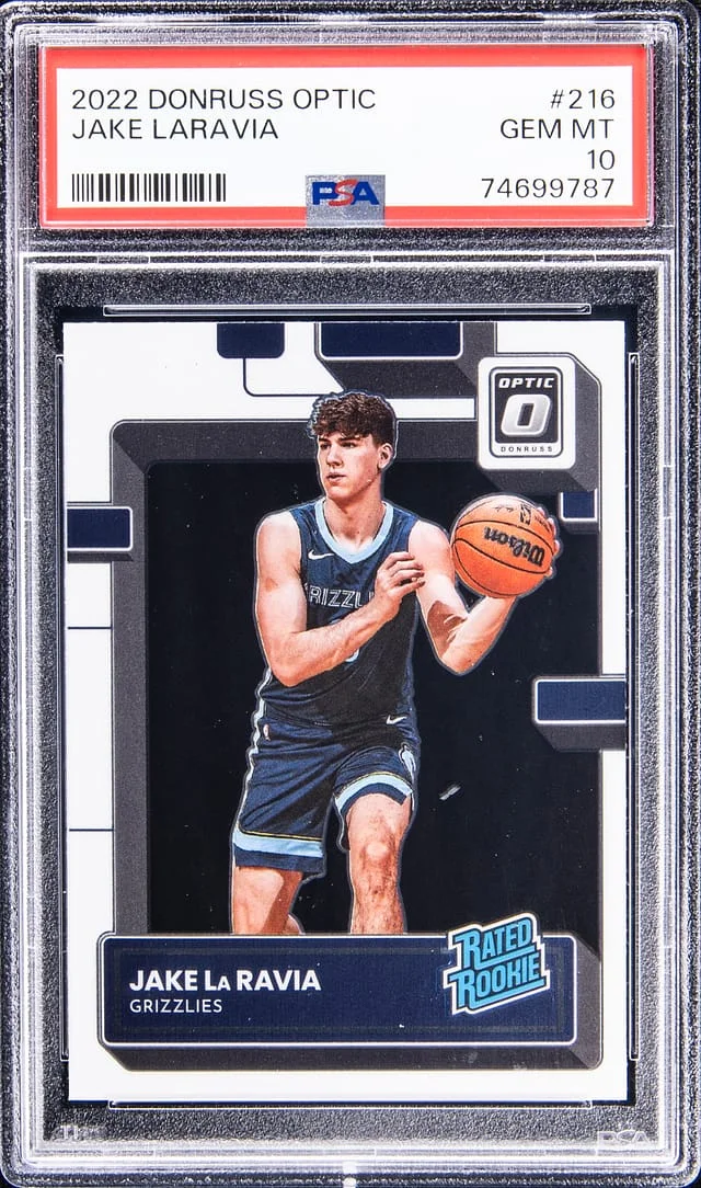 2022-23 Donruss Optic Jake Laravia #216 card image