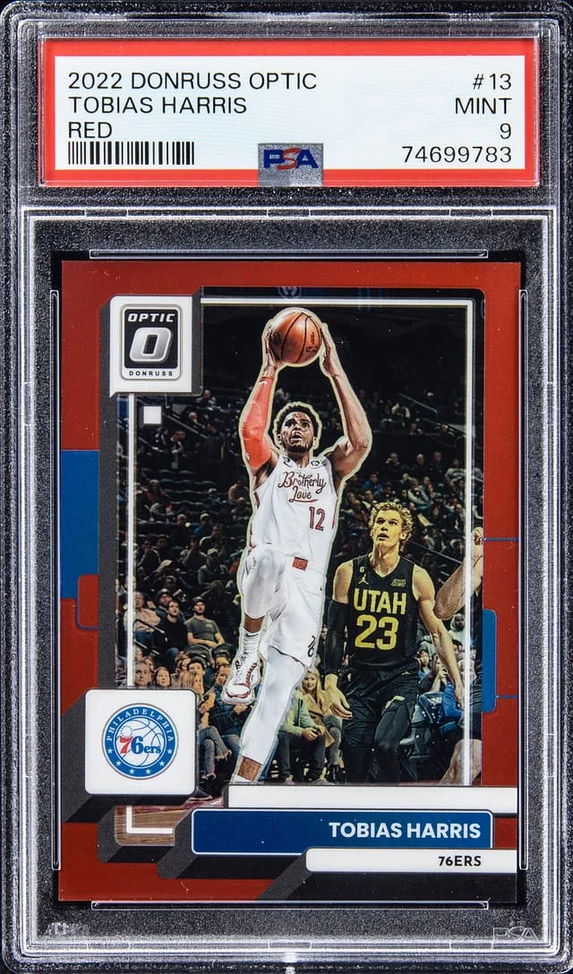 2022-23 Donruss Optic Tobias Harris Pink Velocity #13 card image