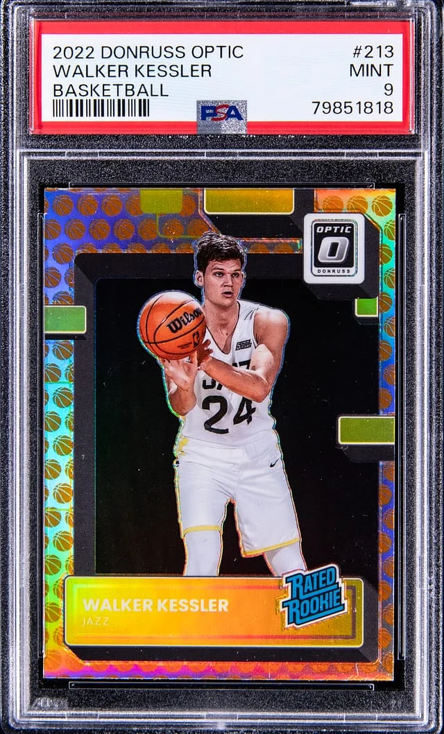 2022-23 Donruss Optic Walker Kessler #213 card image