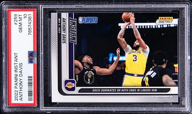 2022-23 Panini Anthony Davis Instant #259 card image