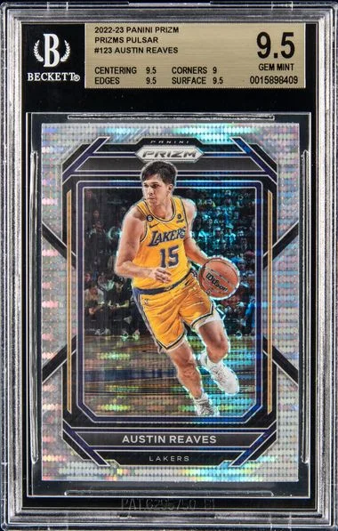 2022-23 Panini Austin Reaves Prizms Pulsar #123 card image