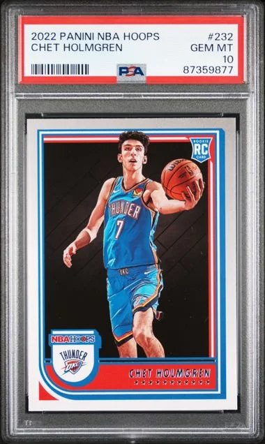 2022-23 Panini Chet Holmgren NBA Hoops #232 card image