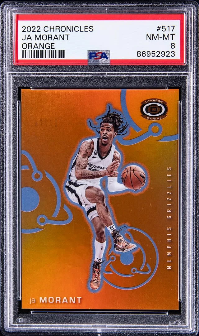 2022-23 Panini Chronicles Ja Morant Orange #517 card image