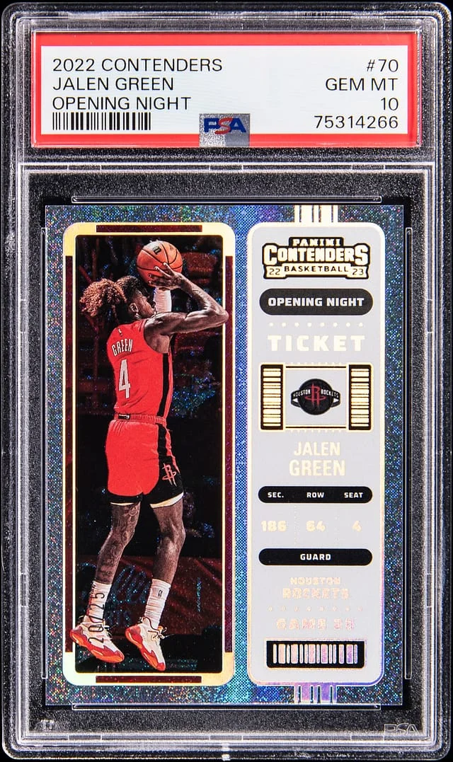 2022-23 Panini Contenders Jalen Opening Night #70 card image