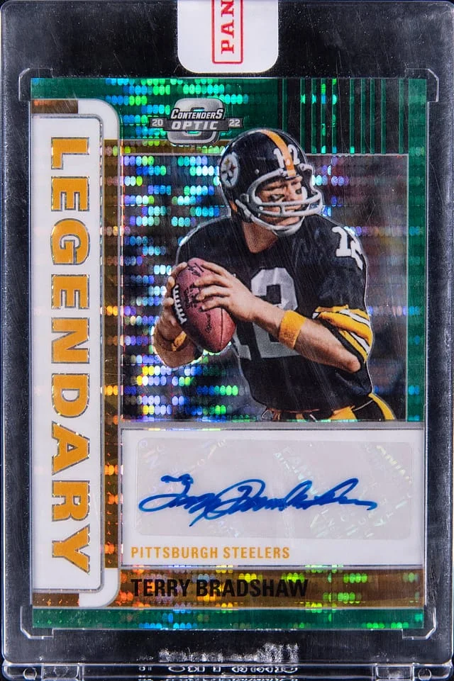 2022-23 Panini Contenders Optic Terry Bradshaw Legendary #LCA-TB card image