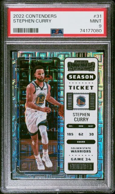 2022-23 Panini Contenders Stephen Curry #31 card image
