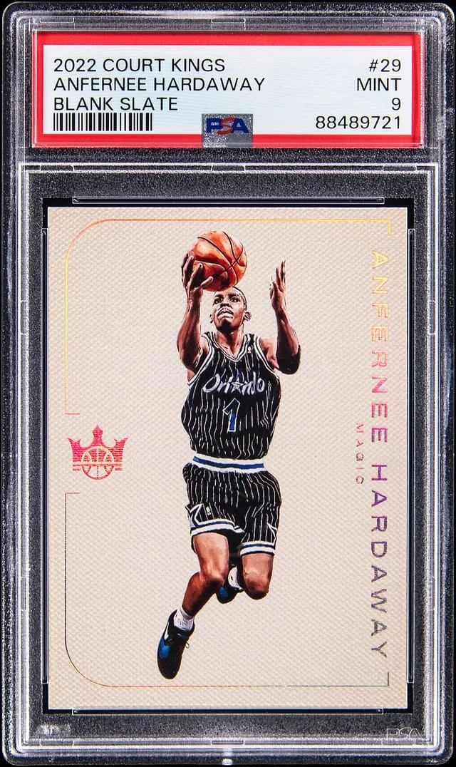 2022-23 Panini Court Kings Anfernee Hardaway Blank Slate #29 card image