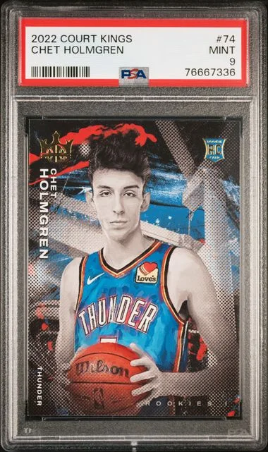 2022-23 Panini Court Kings Chet Holmgren #74 card image