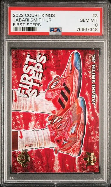 2022-23 Panini Court Kings Jabari Smith Jr. First Steps #3 card image