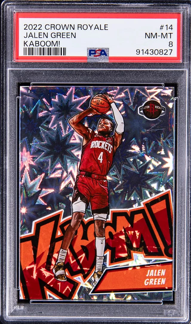 2022-23 Panini Crown Royale Jalen Kaboom! #14 card image