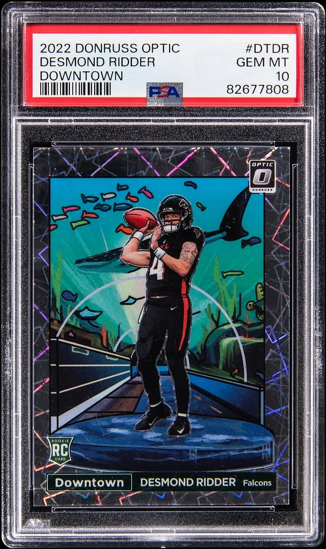 2022-23 Panini Donruss Optic Desmond Ridder Downtown #DT-DR card image
