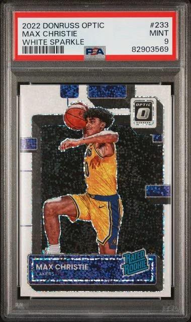 2022-23 Panini Donruss Optic Max Christie White Sparkle #233 card image