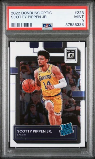 2022-23 Panini Donruss Optic Scotty Pippen Jr. Rated #228 card image