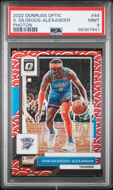 2022-23 Panini Donruss Optic Shai Gilgeous-Alexander Photon #44 card image