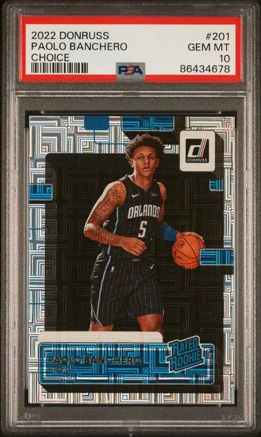 2022-23 Panini Donruss Paolo Banchero Choice #201 card image