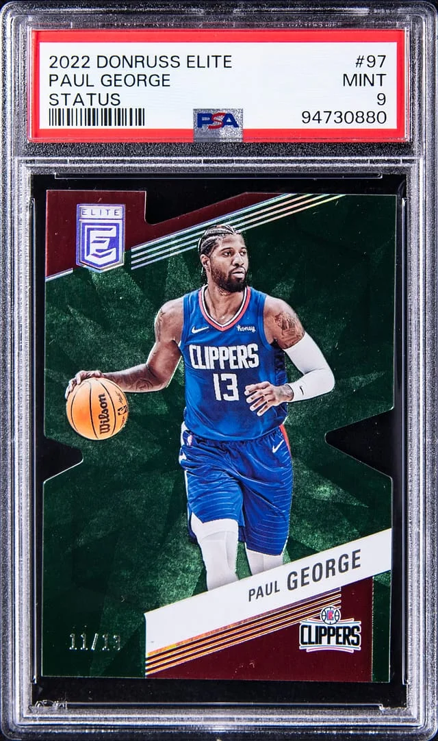 2022-23 Panini Donruss Paul George Elite Status #97 card image