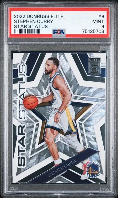 2022-23 Panini Donruss Stephen Curry Elite Star Status #8 card image