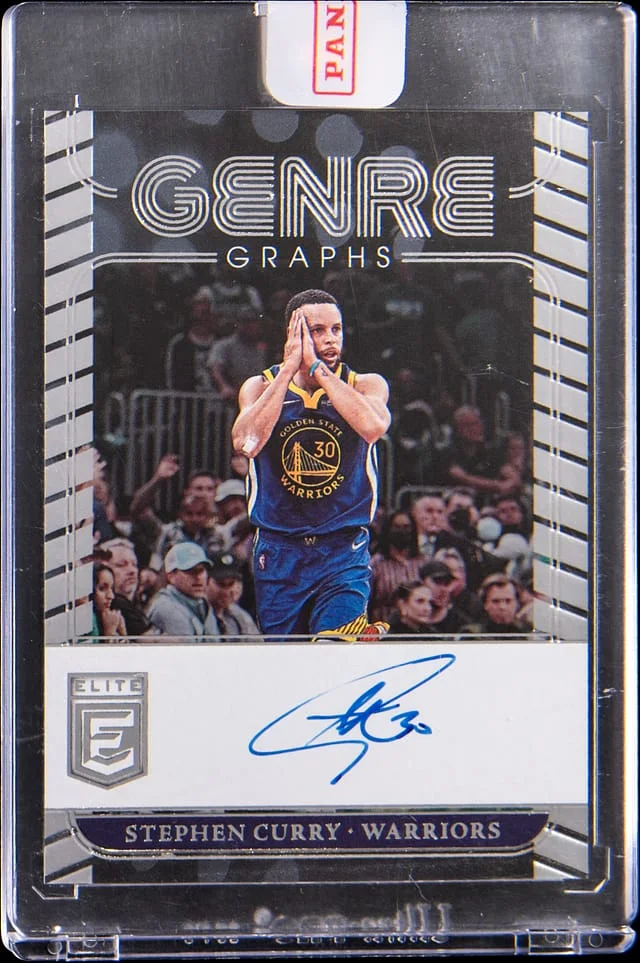2022-23 Panini Elite Stephen Curry Genre Graphs #GG-SCY card image