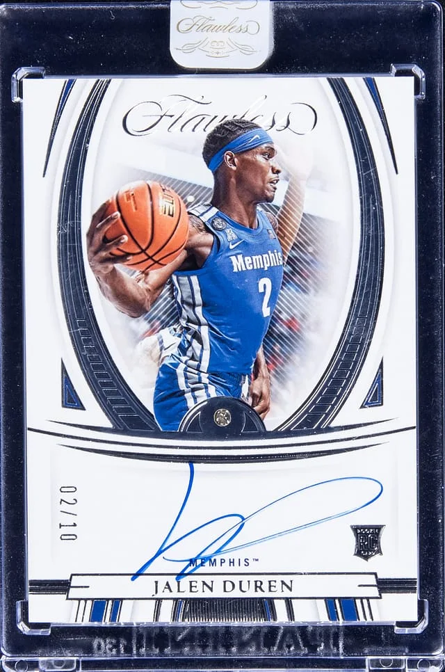 2022-23 Panini Flawless Jalen Duren Collegiate #20 card image