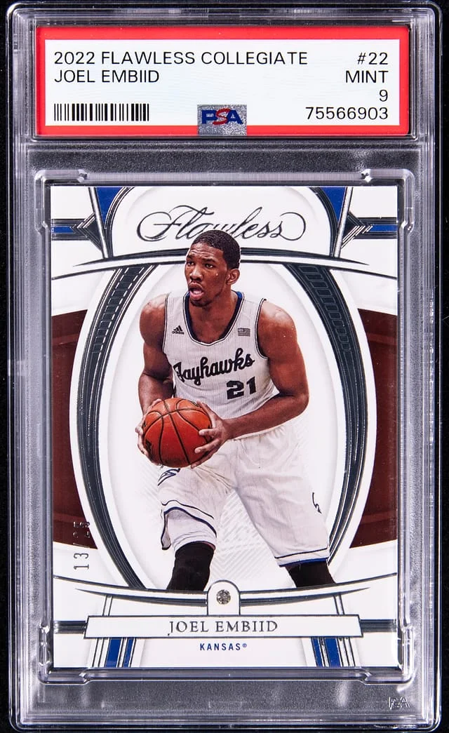 2022-23 Panini Flawless Joel Embiid #22 card image