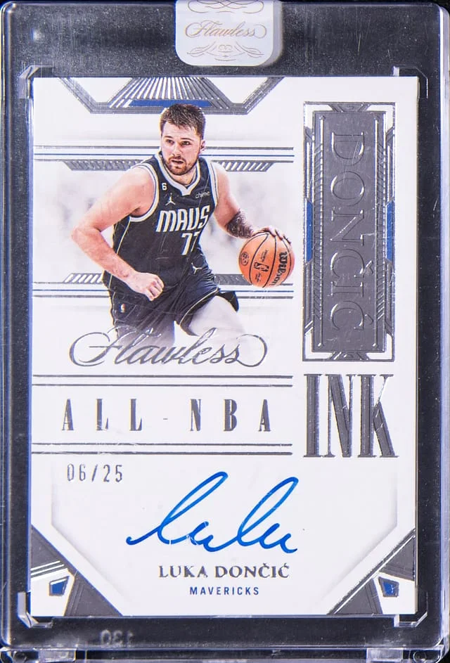 2022-23 Panini Flawless Luka Doncic All-NBA Ink #ALL-LKD card image