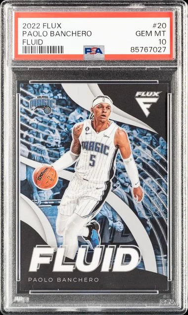 2022-23 Panini Flux Paolo Banchero Fluid #20 card image