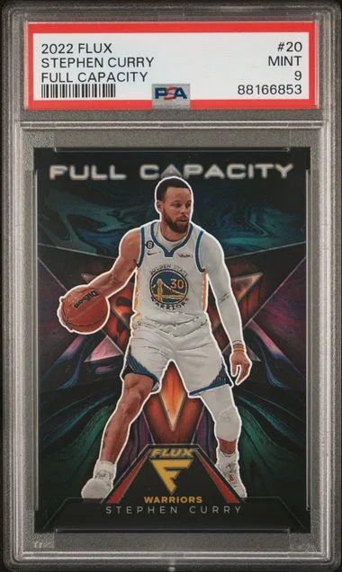2022-23 Panini Flux Stephen Curry Full Capacity #20 card image
