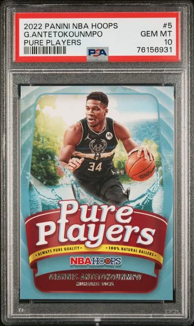 2022-23 Panini Giannis Antetokounmpo One & One Downtown #5 card image