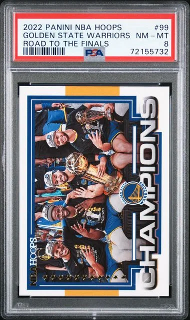 2022-23 Panini Golden State Warriors NBA Hoops Road To The Finals #99 card image