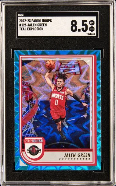2022-23 Panini Hoops Jalen Teal Explosion #126 card image