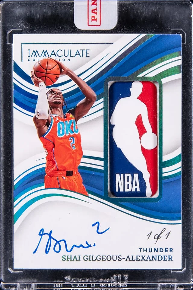 2022-23 Panini Immaculate Collection Logoman Autographs #ILA #no-number card image