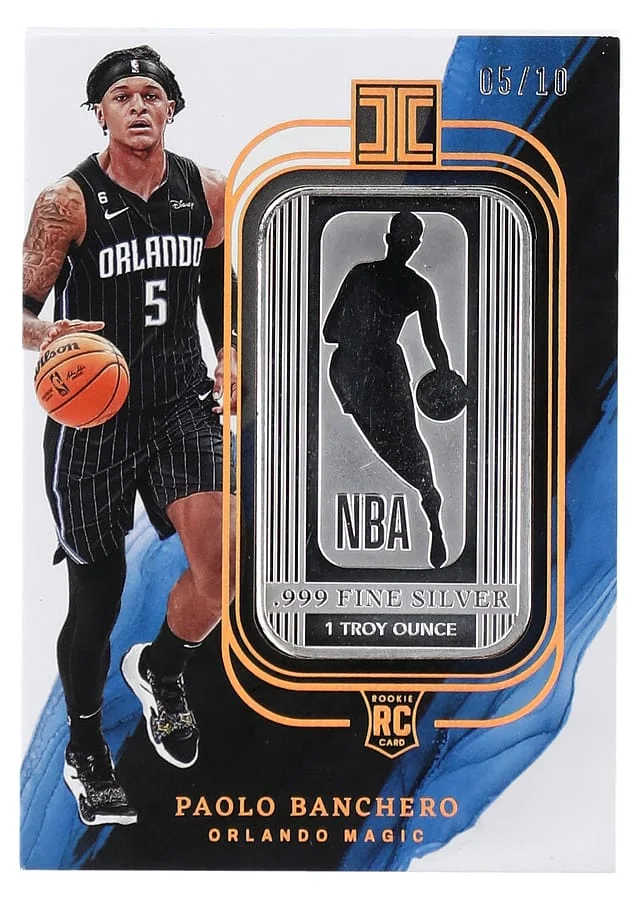 2022-23 Panini Impeccable Paolo Banchero Silver Troy Ounce #35 card image
