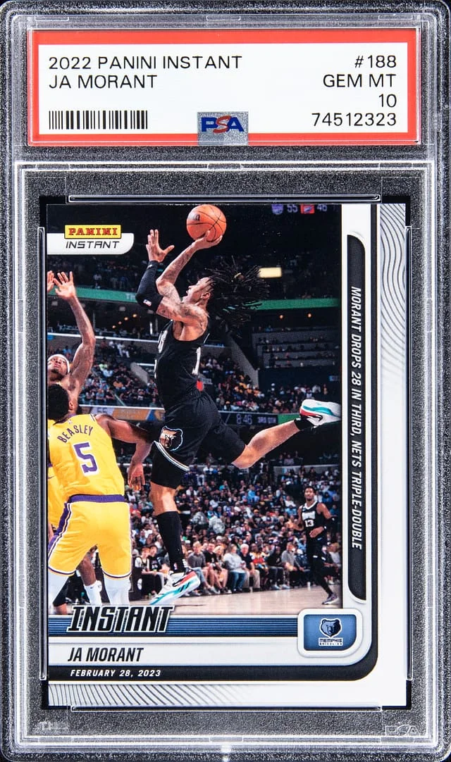 2022-23 Panini Ja Morant Instant #188 card image