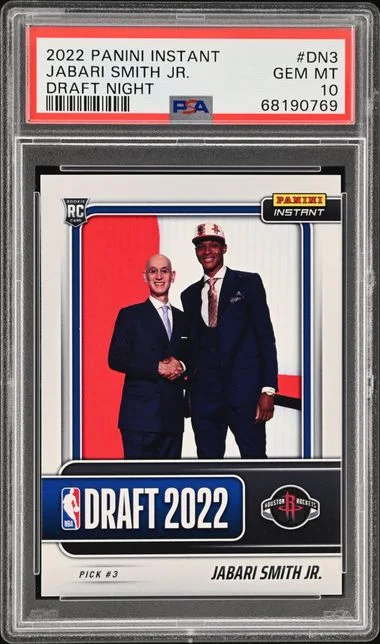 2022-23 Panini Jabari Smith Jr. (/2235) Instant Draft Night #DN3 card image