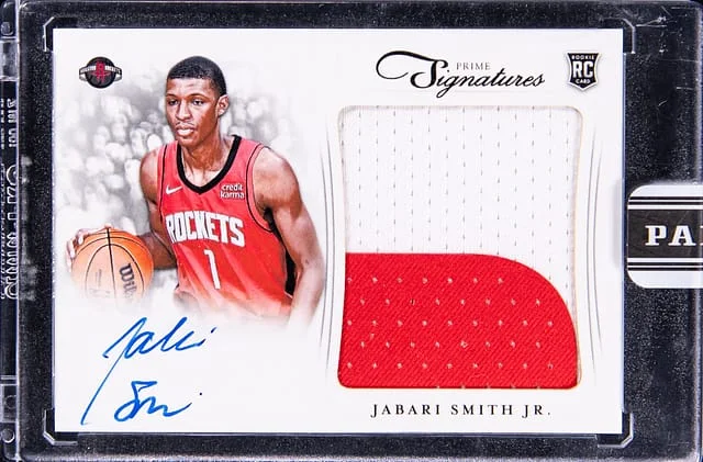 2022-23 Panini Jabari Smith Jr Instant Prime Signatures #PS-3 card image