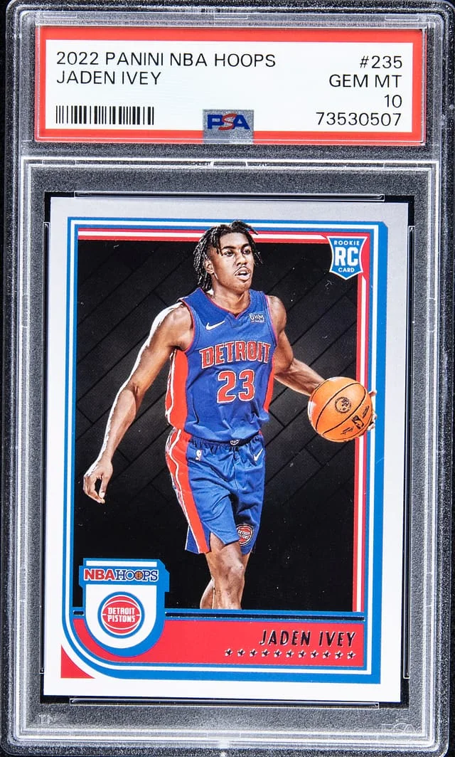 2022-23 Panini Jaden Ivey NBA Hoops #235 card image