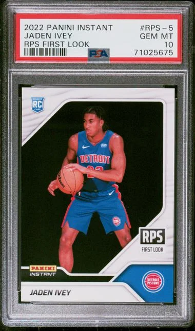 2022-23 Panini Jaden Ivey Instant Rps First Look #RPS-5 card image
