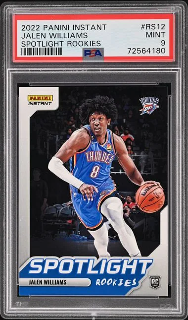2022-23 Panini Jalen Williams (/965) Instant Spotlight Rookies #RS.12 card image