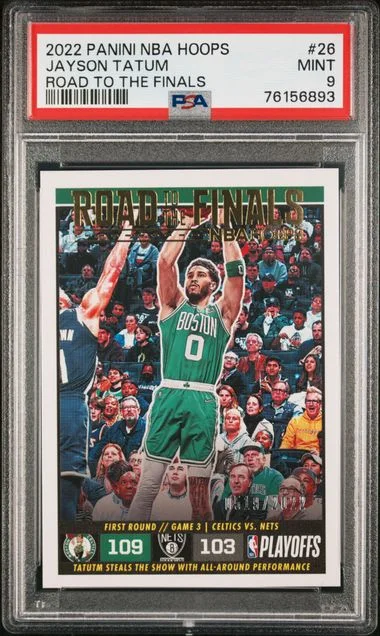 2022-23 Panini Jayson Tatum NBA Hoops Road To The Finals #26 card image